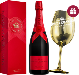 Moët & Chandon Brut Imperial Holiday Edition box 0,75l + sklenice