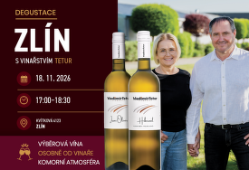 Vstupenka na degustaci vinařství Tetur 18.11.2026 Zlín