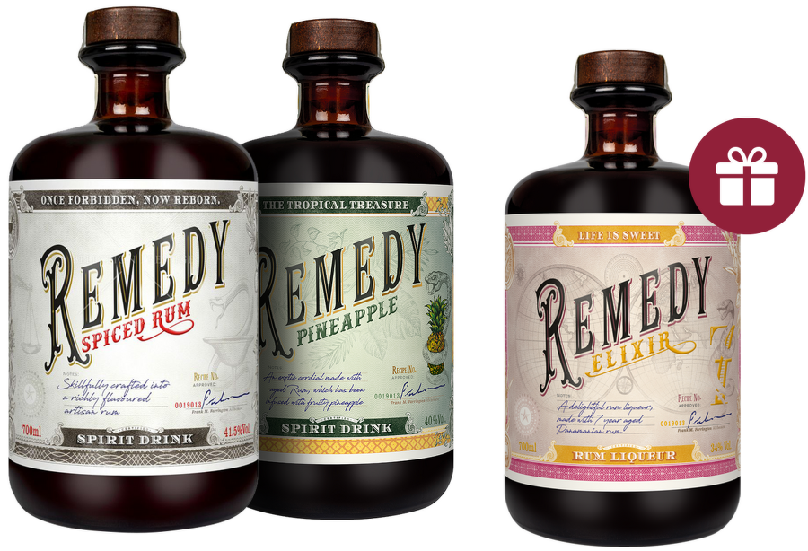 Remedy 2+1 Global Wines & Spirits