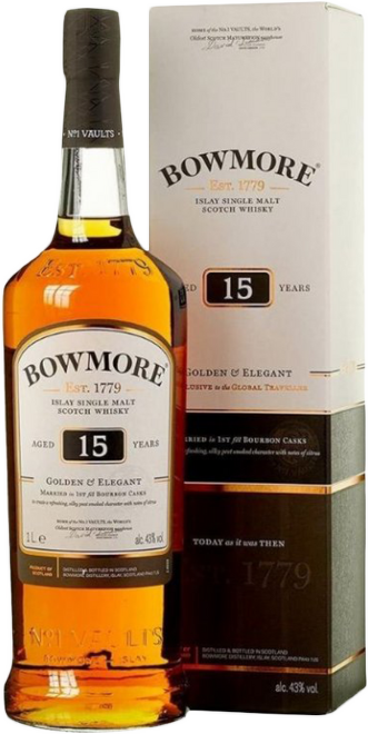 Bowmore 15 Years Old 1L