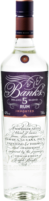 Banks 5 Islands rum 0,7l