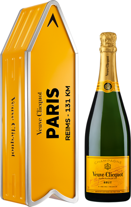 Veuve Clicquot Arrow Brut Yellow Label 0,75l