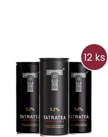 Tatratea + Cola 5,2%, 250 ml
