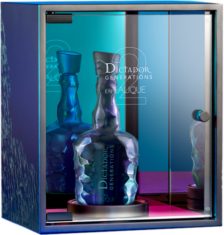 Dictador Generations en Lalique Black Crystal 1977 (Lalique 2) 0,7l