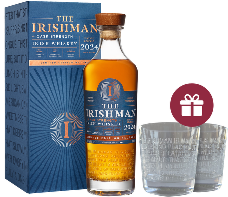 Irishman Cask Strength Vintage 2024 + dárek