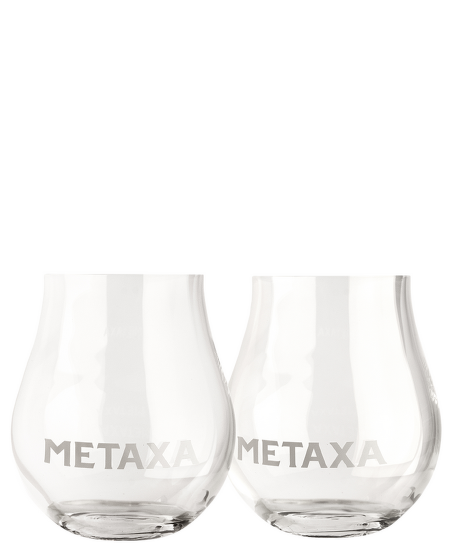 Sada 2 sklenic Metaxa Private Reserve