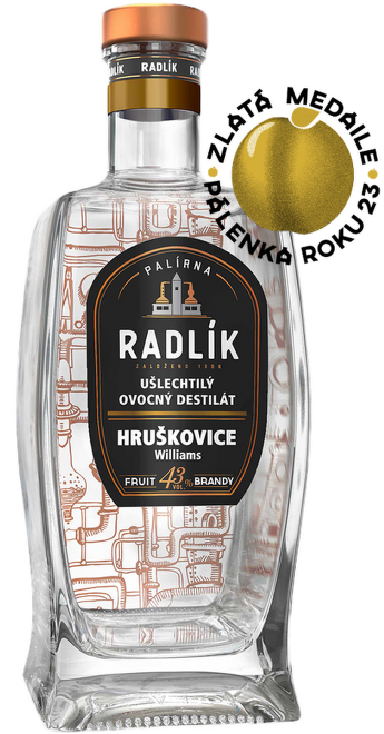 Radlík Hruškovice Williams 43% 0,5l