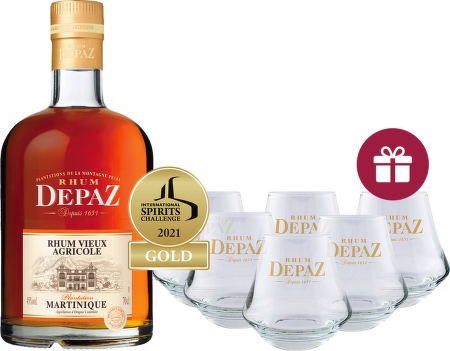Depaz VS Martinique 0,7l + dárek