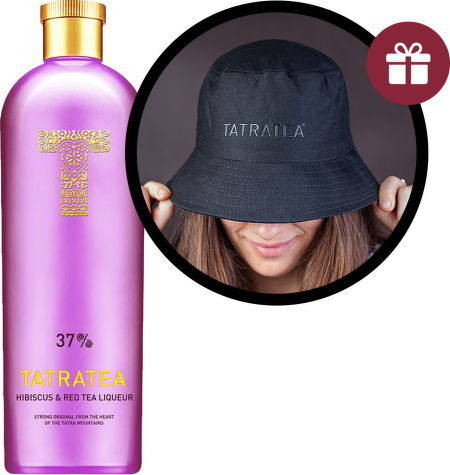 Tatratea 37% Hibiscus & Red Tea liqueur 0,7l