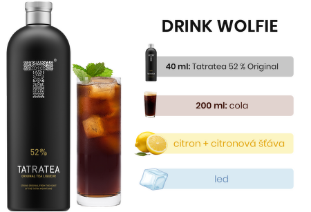 Tatratea 52% Original Tea liqueur 0,7l