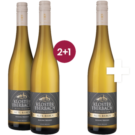 Riesling Cistercium Alte Reben Rheingau, Kloster Eberbach 2+1