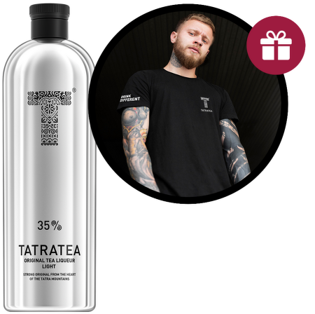 Tatratea Original Light 35% 0,7l + dárek