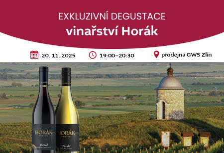 Vstupenka na degustaci 20.11.2025 Zlín