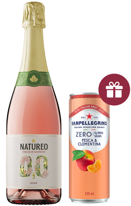 Torres Natureo Sparkling Rosé - nealkoholické víno