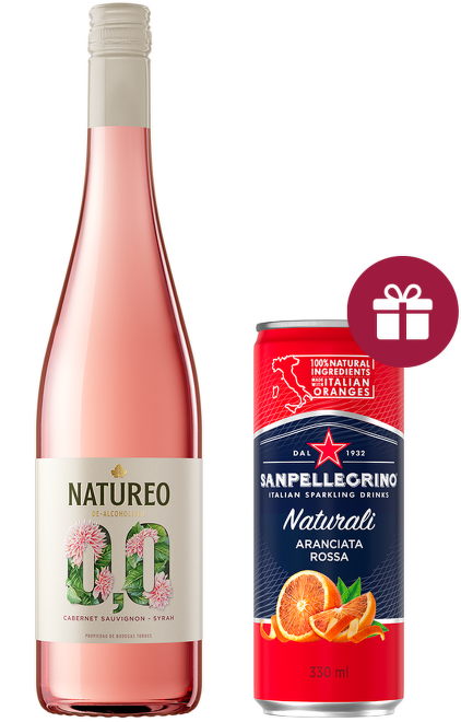 Torres Natureo Rose - nealkoholické víno