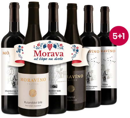 Moravíno lahvinky 5+1