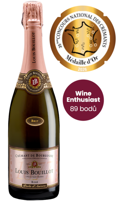 Perle d'Aurore Brut, Crémant de Bourgogne, Louis Bouillot
