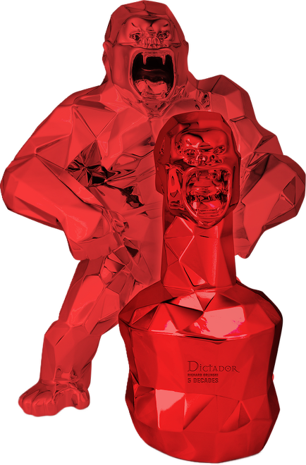 Dictador x Richard Orlinski 5 Decades Red 0,7l