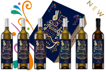 Kadrnka Friends, limitovaná edice 6 x 0,75l