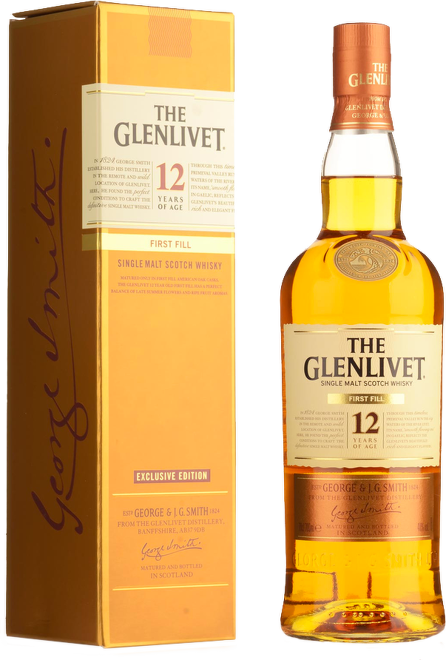 Glenlivet 12 Years Old Exclusive Edition First Fill 0,7l