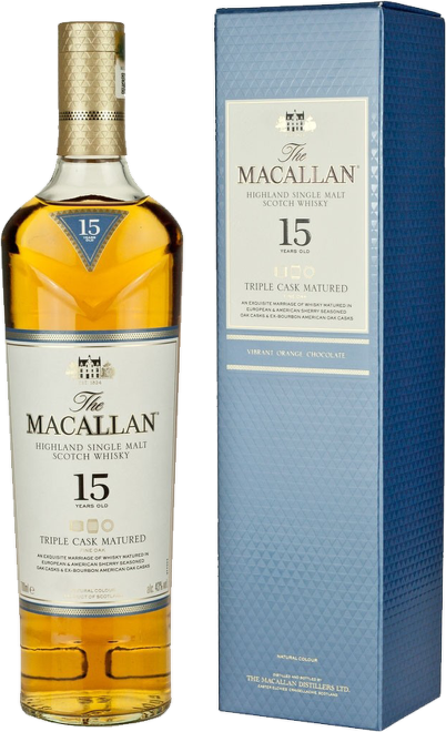 Macallan 15 Years Triple Cask 0,7l