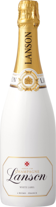 Lanson White Dry-Sec (foliovaná láhev) 0,75l