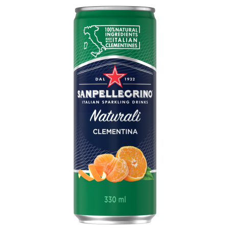 Sanpellegrino Clementina plech 33 cl