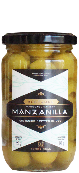 Torres Manzanilla olivy 280g bez pecky