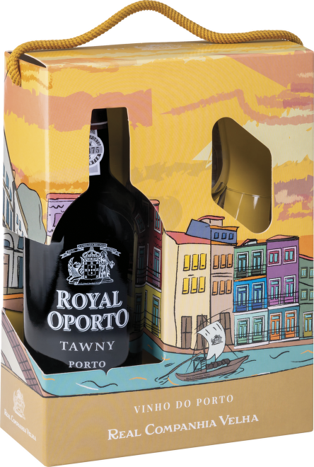 Royal Oporto Tawny Traveller box + 2 skleničky