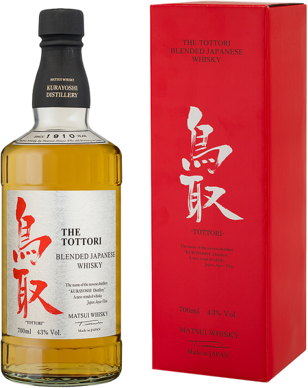 Tottori Japanese whisky Bourbon Barrel 0,7l