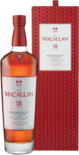 Macallan 18 Years Old Sherry Oak 0,7l