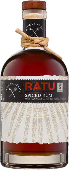 Ratu 5 Years Old, Premium Fiji Orange Spiced Rum 0,7l