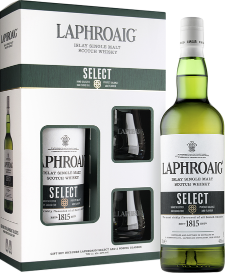 Laphroaig Select 0,7l + 2 skleničky