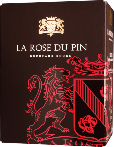 BIB 5l La Rose du Pin Bordeaux rouge