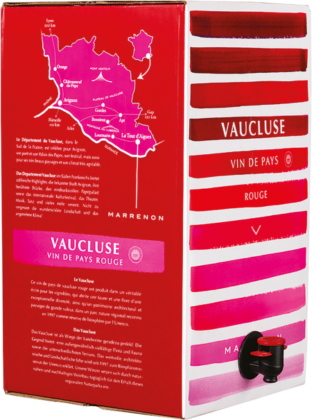 BIB 10L Marrenon Rouge Vaucluse