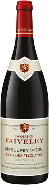 Mercurey 1er Cru „Clos des Myglands“, 2019