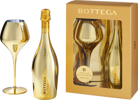 Bottega Magnifico Gold + sklenice