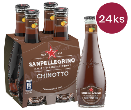 Sanpellegrino Chinotto sklo 20cl - 24 ks