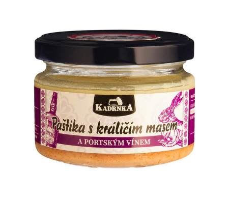 Paštika s králičím masem a portským vínem 160g