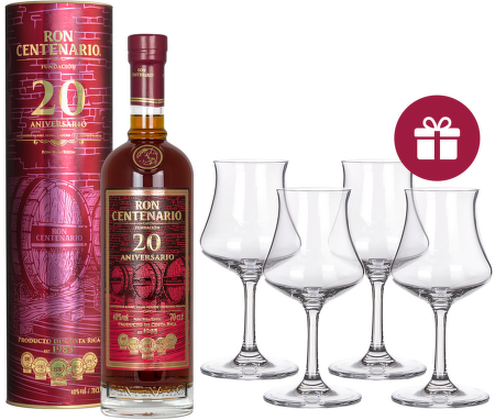 Centenario Rum 20 Aniversario Fundación + dárek