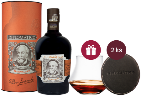 Diplomatico Mantuano box + dárek