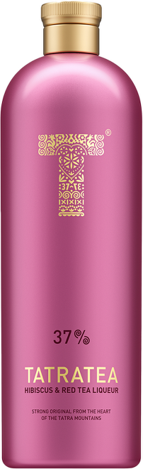Tatratea 37% Hibiscus & Red Tea liqueur 0,7l