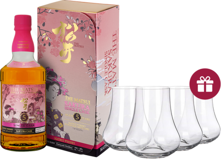 Matsui 5YO Sakura Single Cask + dárek