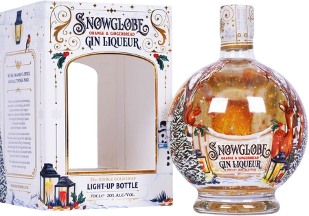 Snow Globe Orange & Gingerbread 0,7L
