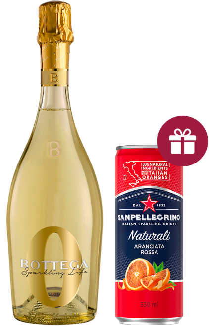 Bottega Sparkling Zero White - nealkoholické víno