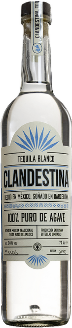 Clandestina Tequila Blanco 0,7l