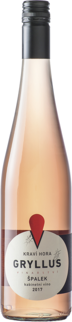 Cuvée Gryllus rose, kabinet, BIO, Špalek