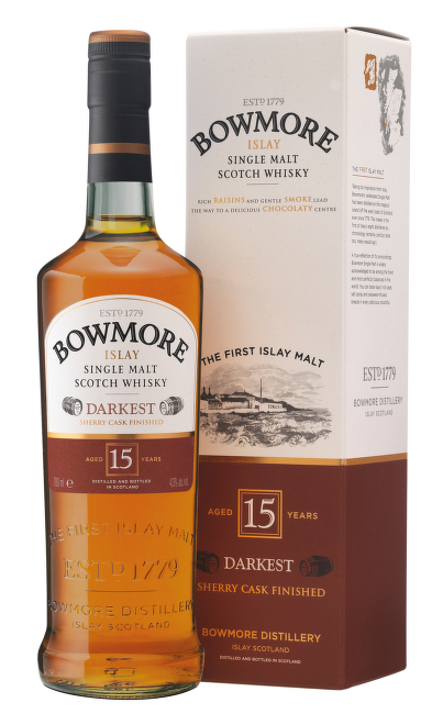 Bowmore 15 Years Old Darkest 0,7l