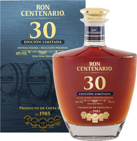 Centenario Rum 30 Years Old Edición Limitada 0,7l