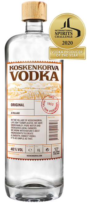 Koskenkorva vodka 1l